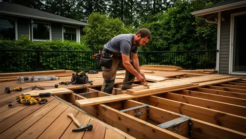 Deck repair services near Central Point OR – RP Construction Management