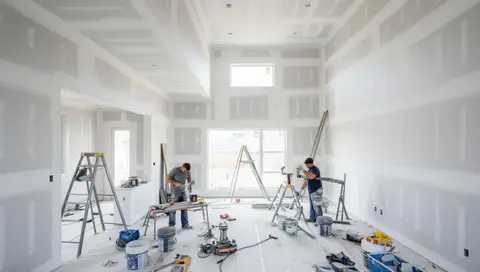 Drywall installation in Medford OR – RP Construction Management