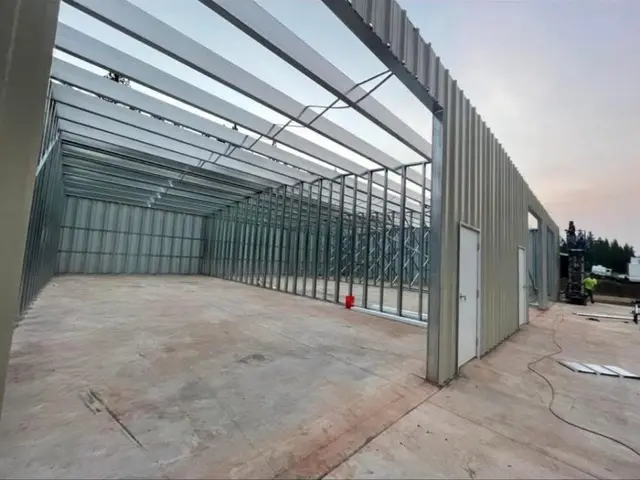 Commercial steel frame interior construction near White City OR – RP Construction Management