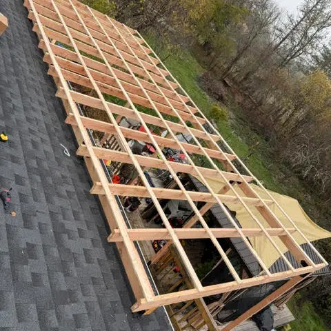 Patio cover framing and roof construction near Medford OR – RP Construction Management